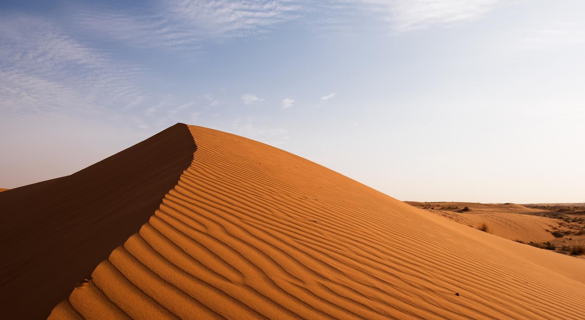 Sand dunes in Saudi Arabia