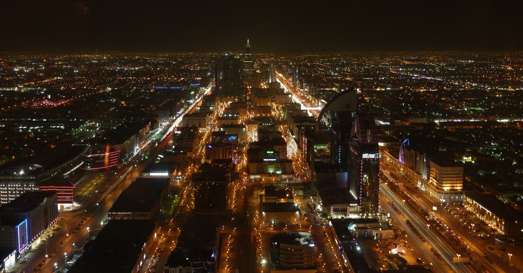 Riyadh at night