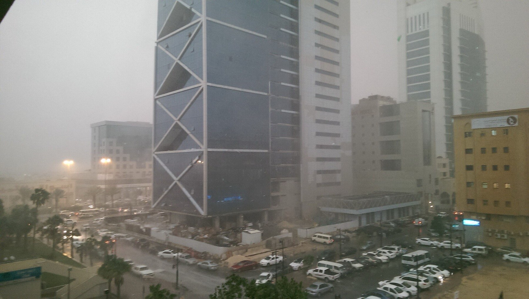 Rain in Riyadh